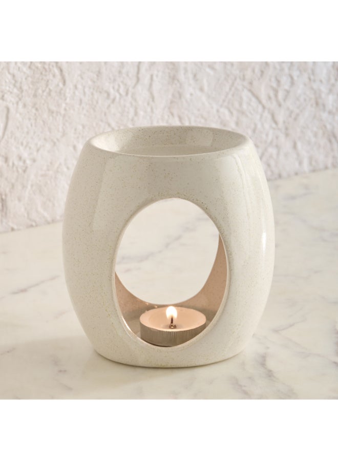 Home Box Ceramic Oil Burner - White for Home - Image 1
